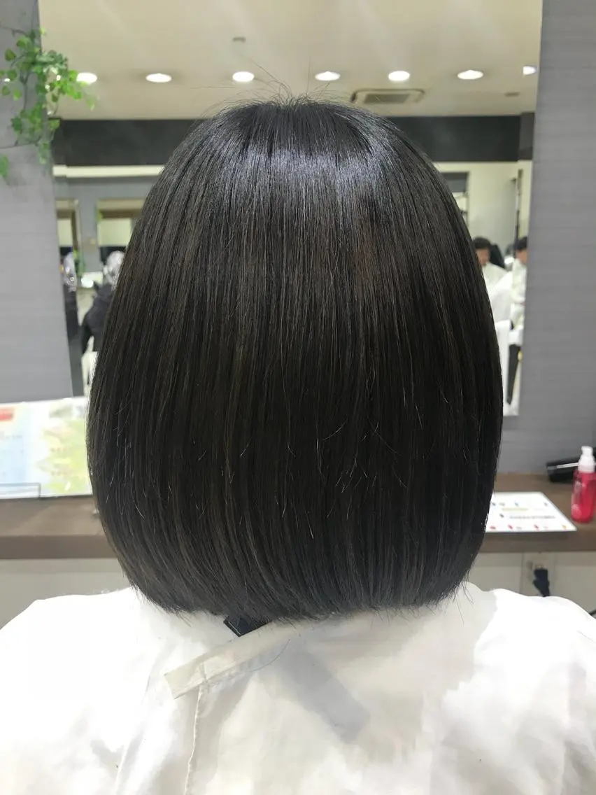 【お手入れ簡単艶髪✨】カット & 髪質改善/縮毛矯正ストレート《メンズもOK》の写真