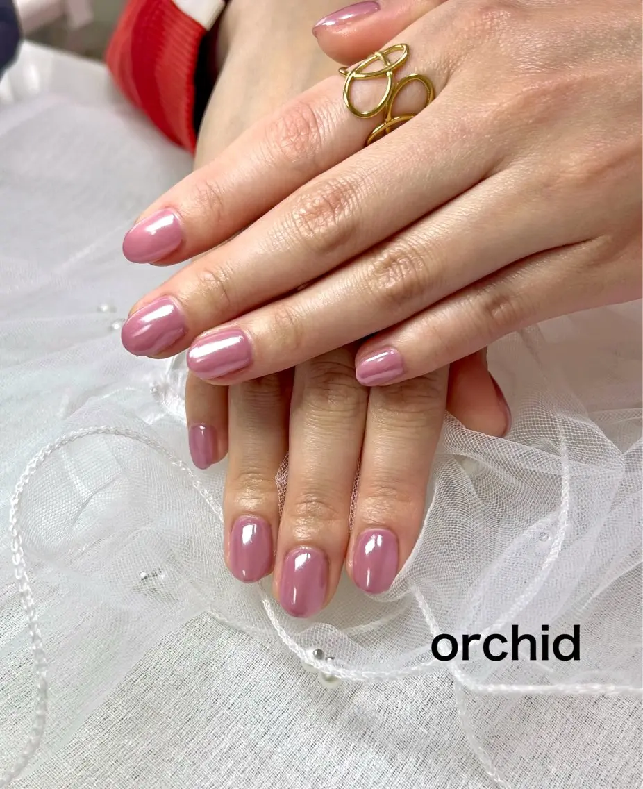 ネイル ハンドネイル フットネイル orchid ♡オーキッドのネイルデザイン