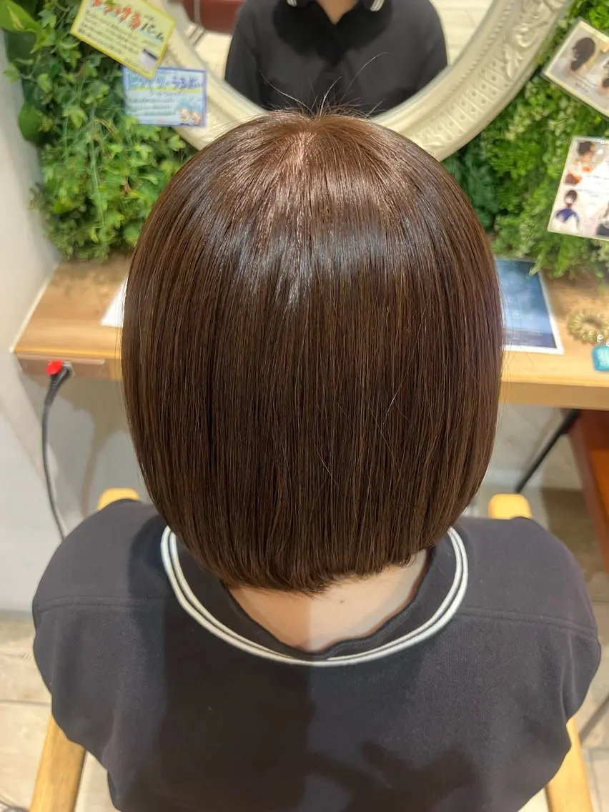 ショート ヘアカラー 髪質改善🫧艶カラー ✨エクステ🎀しゅりのヘアスタイル