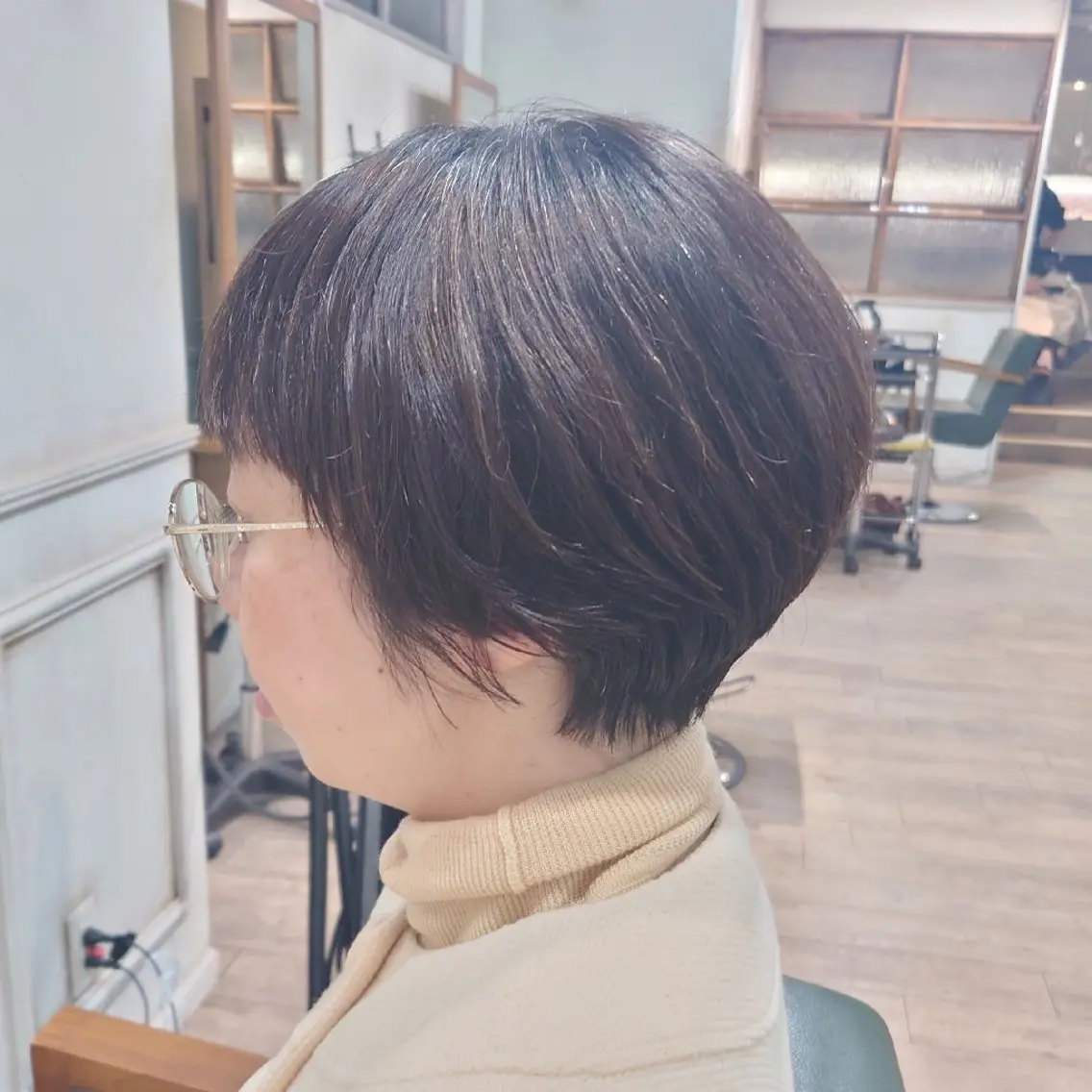 ショート ナカヤマ ヒロトのヘアスタイル