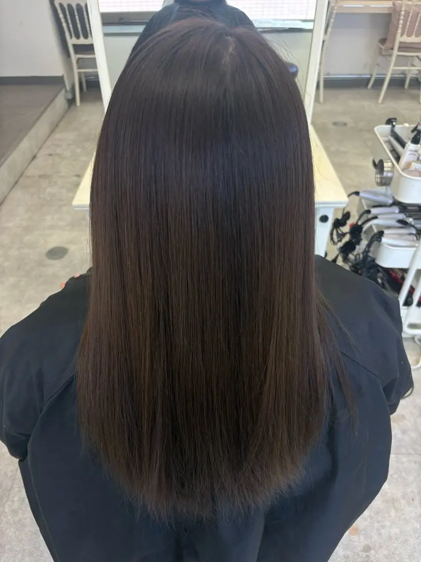 ロング カラー ヘアカラー トリートメント 🦈プルエクステ🦈 shizuku✨️のヘアスタイル