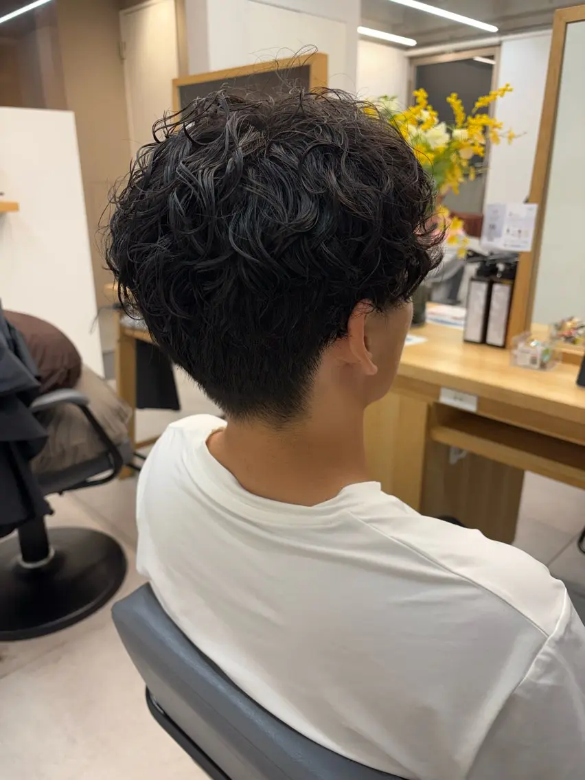 パーマ メンズ カット パーマ RUKA /メンズパーマのヘアスタイル