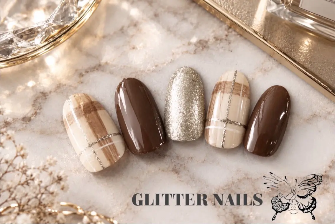 ネイル ハンドネイル GLITTER NAILS高速長田のマツエク・マツパデザイン