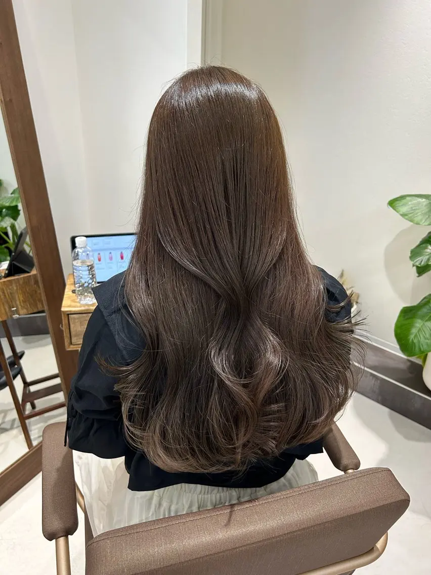 ロング カラー カット ヘアカラー トリートメント STYLE 茅ヶ崎店のヘアスタイル
