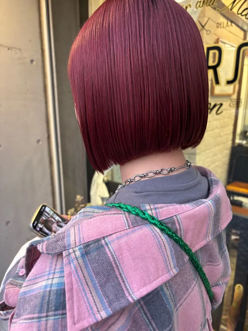 ミディアム 宇留間 涼香のヘアスタイル