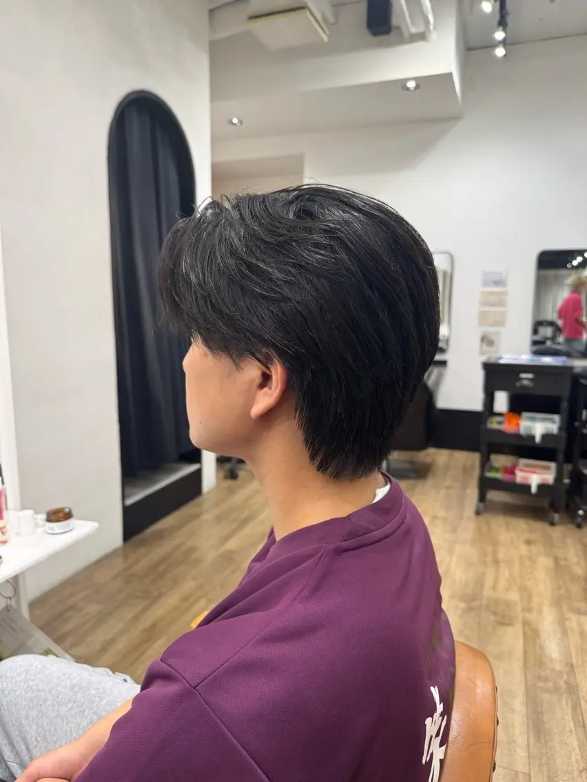 メンズ カット REBECCA 宮崎伊玖のヘアスタイル