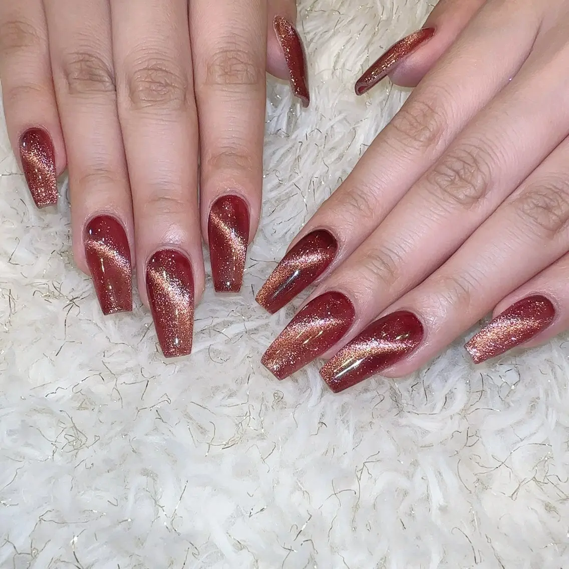 ネイル マグネットネイル EMU NAILのネイルデザイン