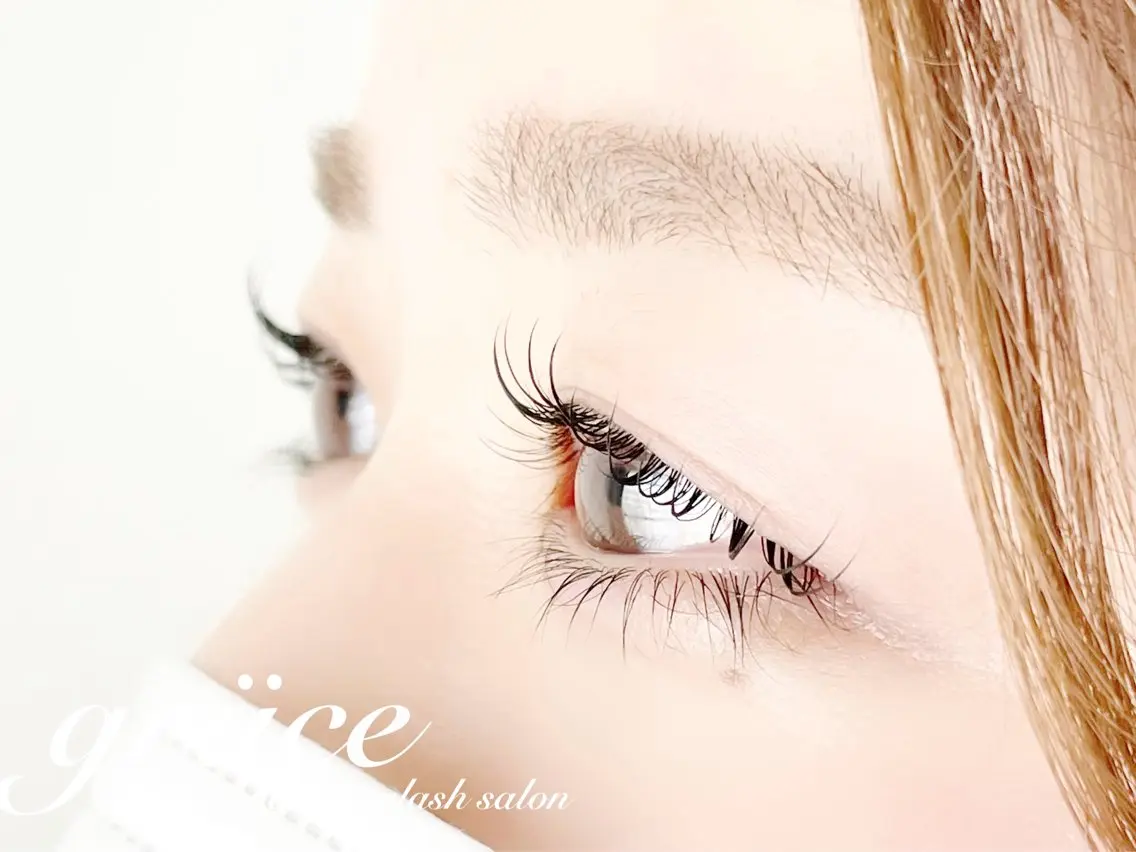 マツエク・マツパ ケラチンラッシュリフト まつげパーマ gräce nail&eyeのネイルデザイン