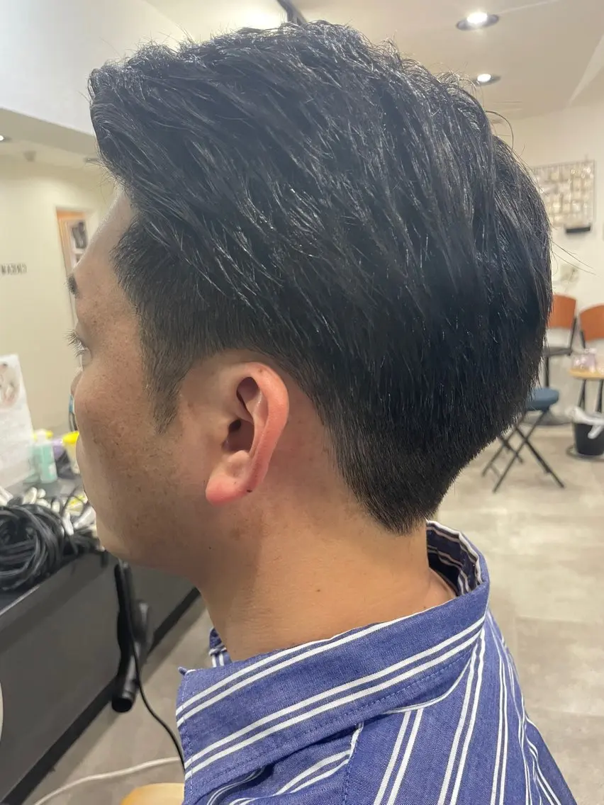 ショート メンズ ビジネス ショートヘア 髙野 亮吾のヘアスタイル