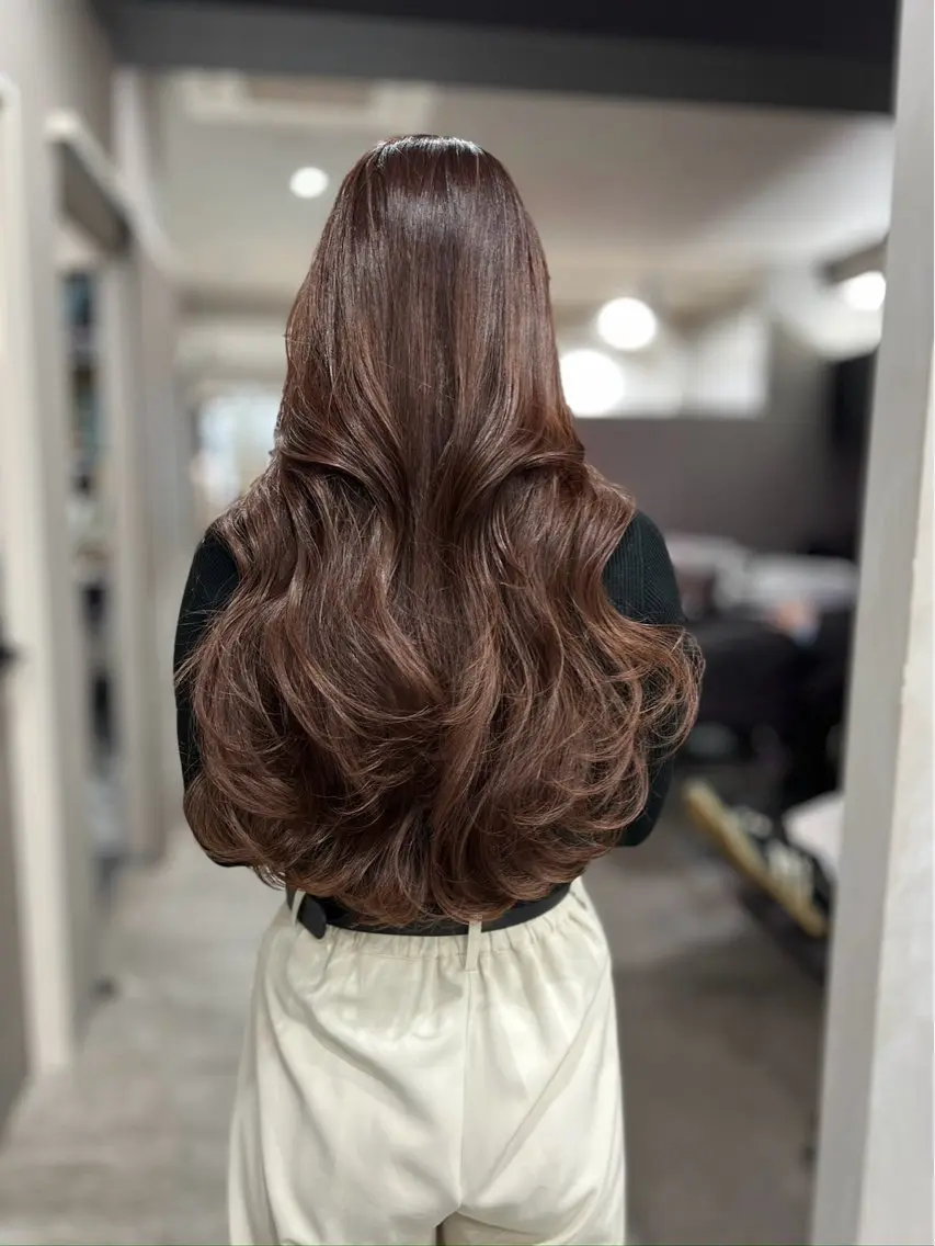 カラー ヘアカラー トリートメント RAF/髪質改善/ エミのヘアスタイル