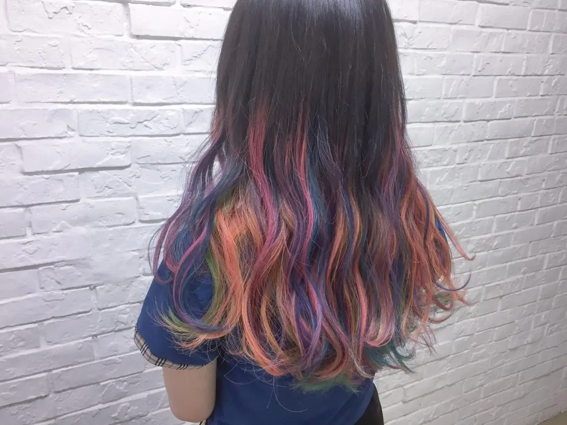 ロング カラー salonF 🔸hamaのマツエク・マツパデザイン
