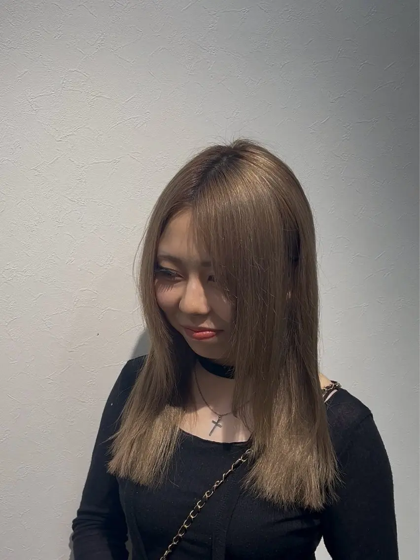 ロング カラー 河野 大輝のヘアスタイル