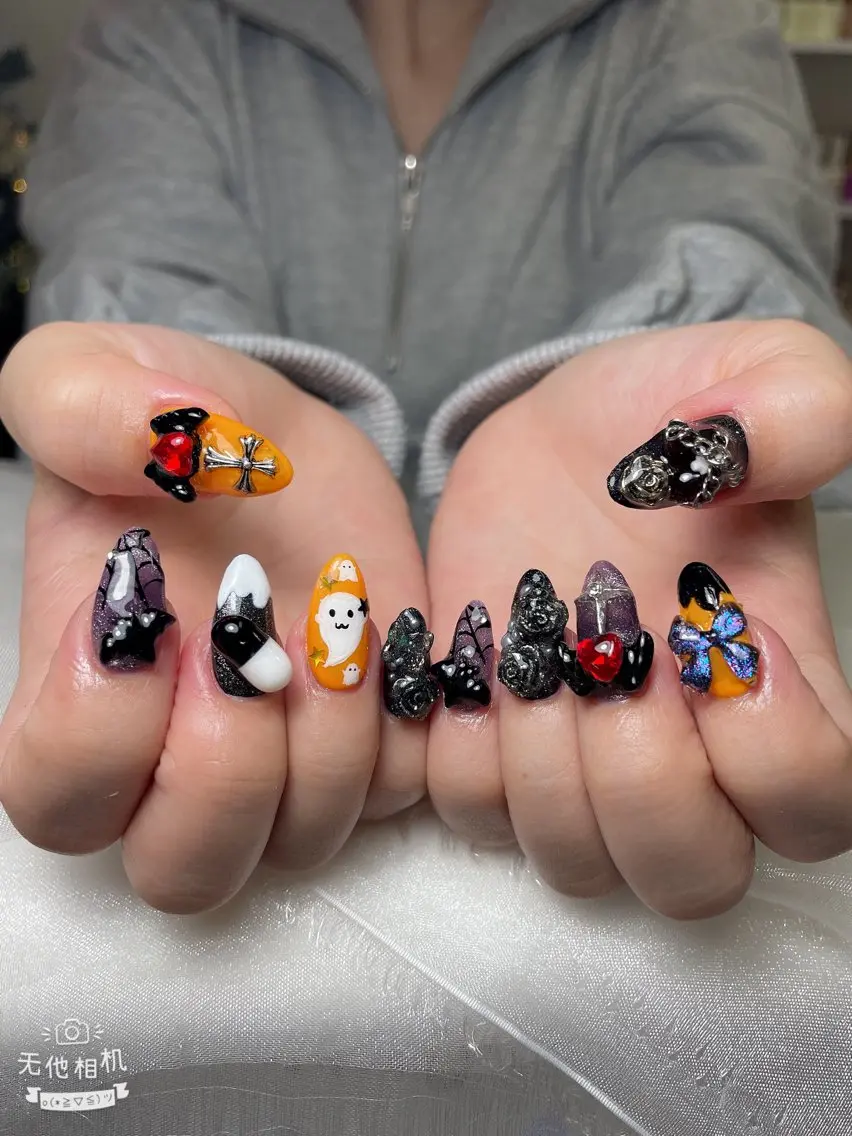 ネイル 成人式 ジェルネイル ネイルチップ ハンドネイル MoMoA Nail ネイル長さ出し専門店のネイルデザイン