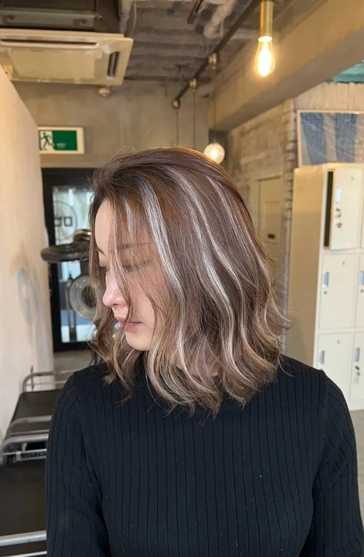 ショート カラー ベージュカラー ハイライトカラー ハイライト カット ヘアカラー トリートメント 指名数No.1 /NAOYAのヘアスタイル