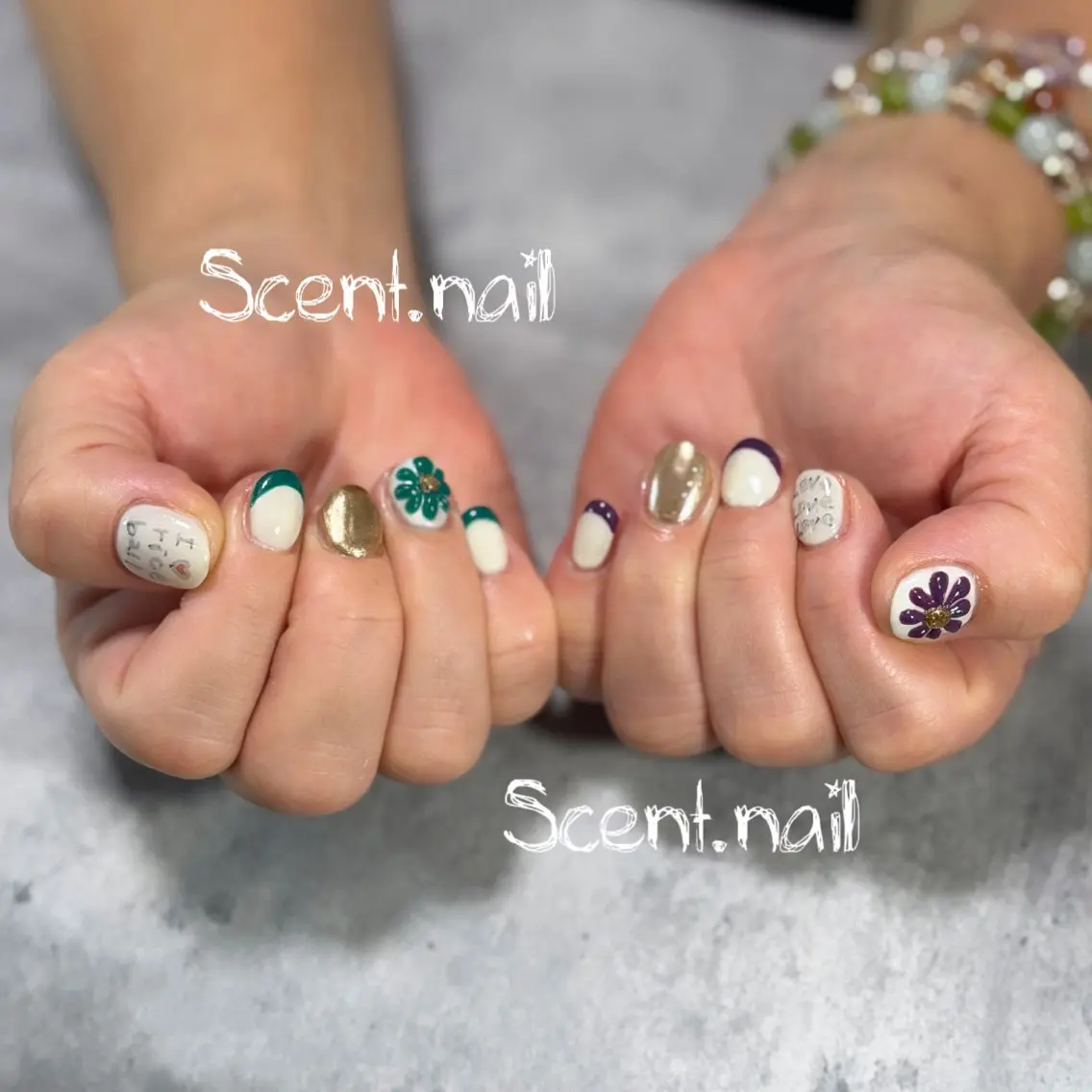 ネイル ハンドネイル Scent.nail セントネイルのネイルデザイン