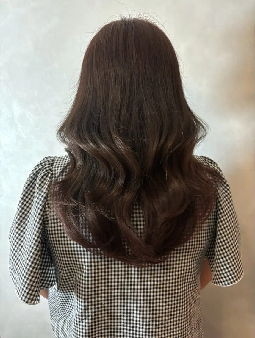 カラー 米倉 柚葉のヘアスタイル