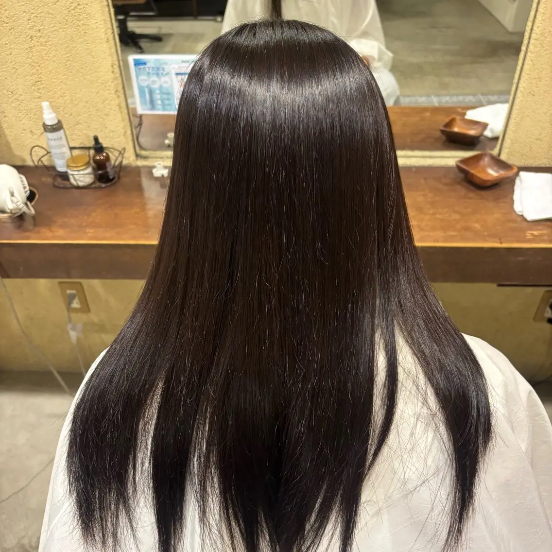 ロング 縮毛矯正 Noa🎀🫧 KNACK 東三国のヘアスタイル