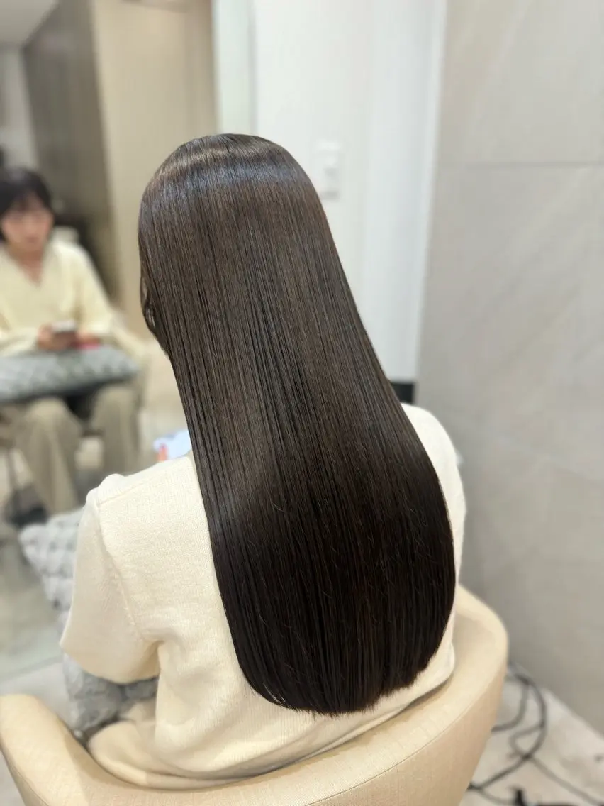 ✨骨格診断✨【あなたに似合う髪の長さを理論で再現】カット+カラー+Aujuaの写真