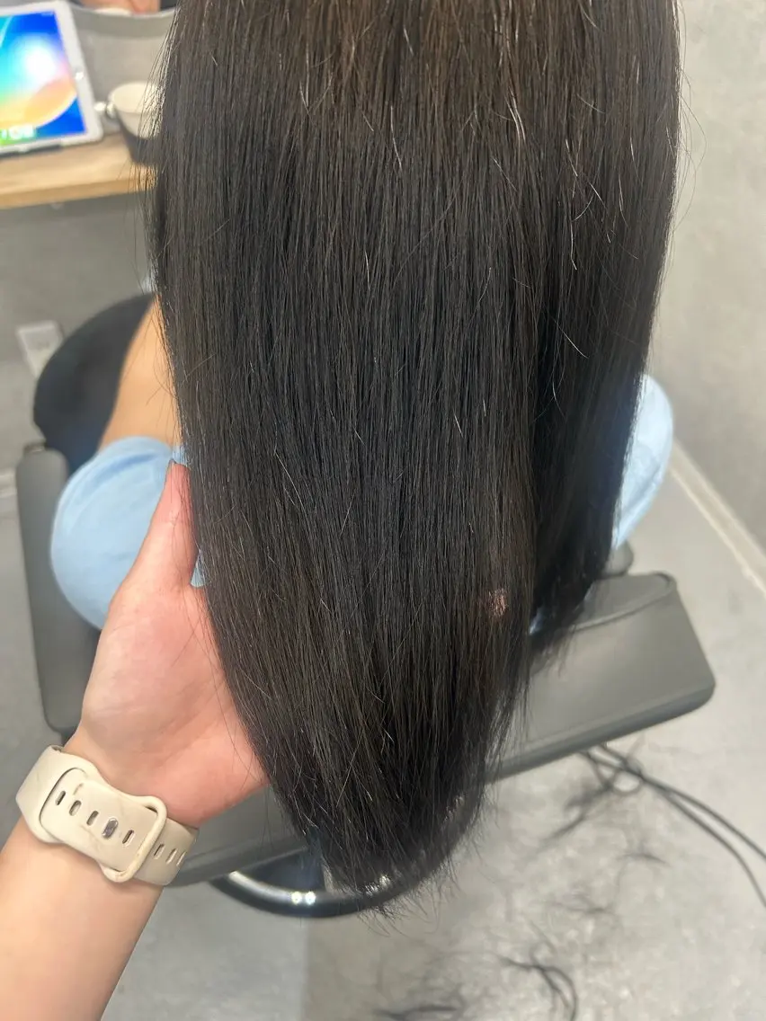 ロング カラー カット 🎀ブリーチなし カラーyui🎀のヘアスタイル