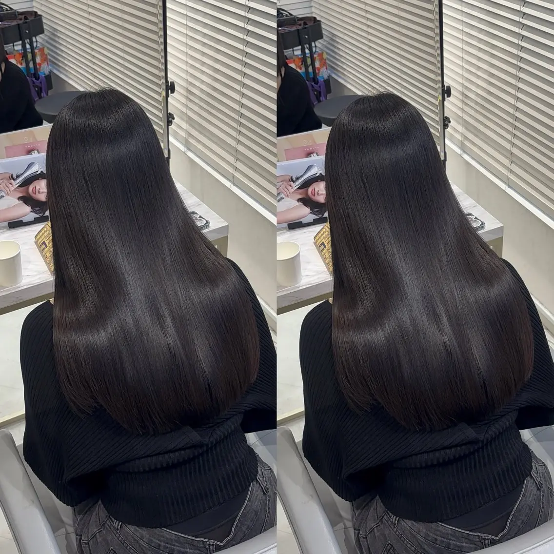 ロング カット ヘアカラー トリートメント ヘッドスパ 今話題の艶髪矯正 美艶カラー/FUKAのヘアスタイル