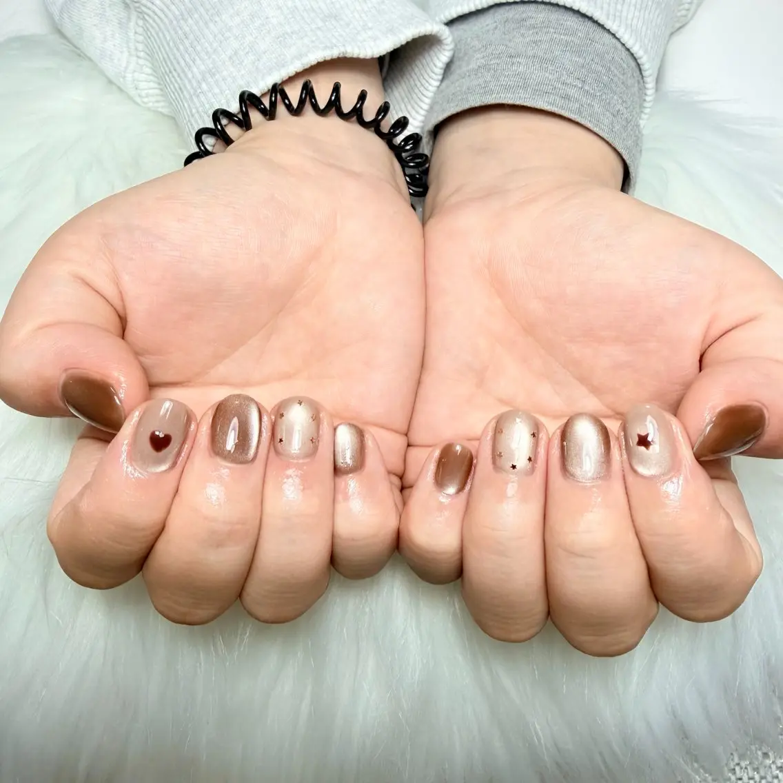 ネイル ジェルネイル ロングネイル ニュアンスネイル ワンカラーネイル シンプルネイル Kora Nailのネイルデザイン
