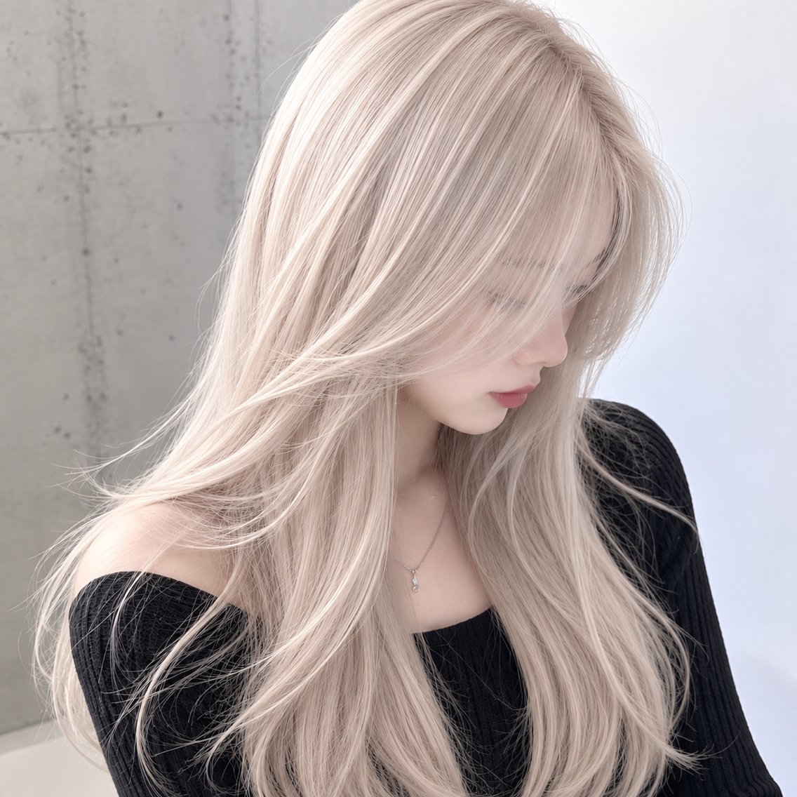 ロング ヘアカラー トリートメント 🌈ハイトーン/ パーマ特化💈祖慶歩のヘアスタイル