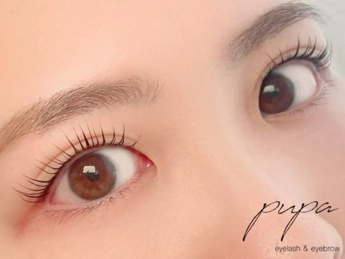 マツエク・マツパ pupa eyelash烏丸店のマツエク・マツパデザイン