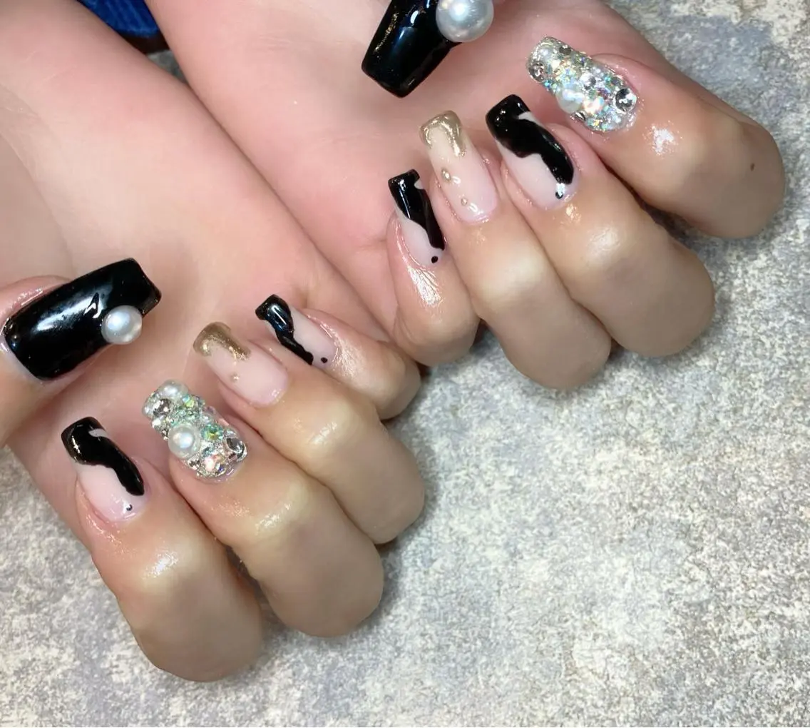 ネイル 成人式 ハンドネイル Lino+ ネイル&よもぎ蒸しのネイルデザイン