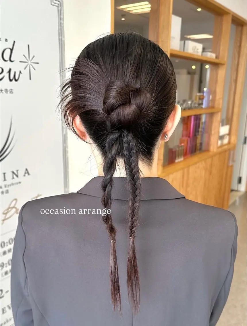 ヘアアレンジ ヘアセット 服部 真帆のヘアスタイル