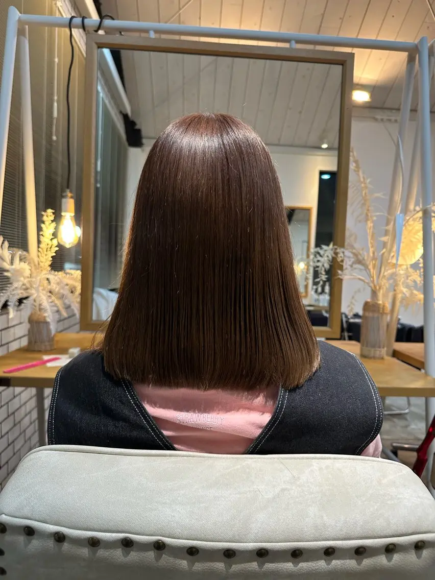 ミディアム reefur マリナのヘアスタイル