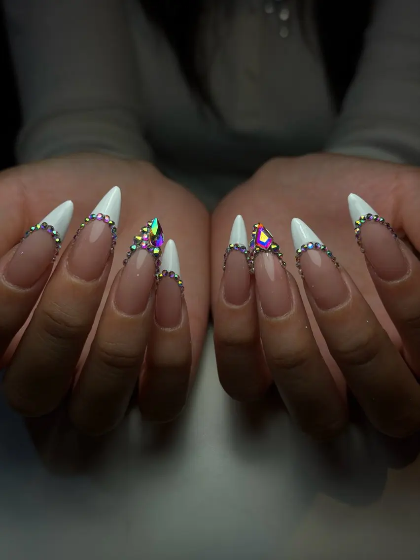 ネイル フレンチネイル グラデーション 韓国ネイル マグネットネイル シンプルネイル ハンドネイル CoMo Nailのネイルデザイン
