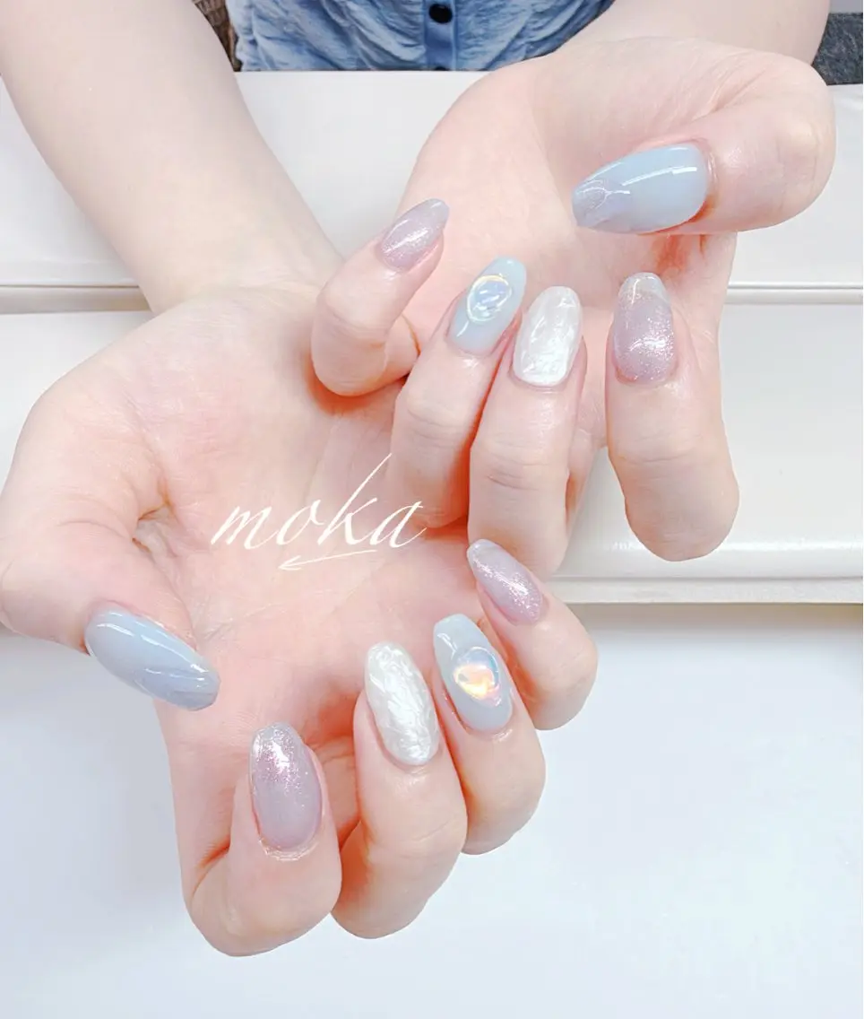 ネイル ハンドネイル ハンドケア 胡蝶蘭レディースサロ ンNailMOKAのネイルデザイン