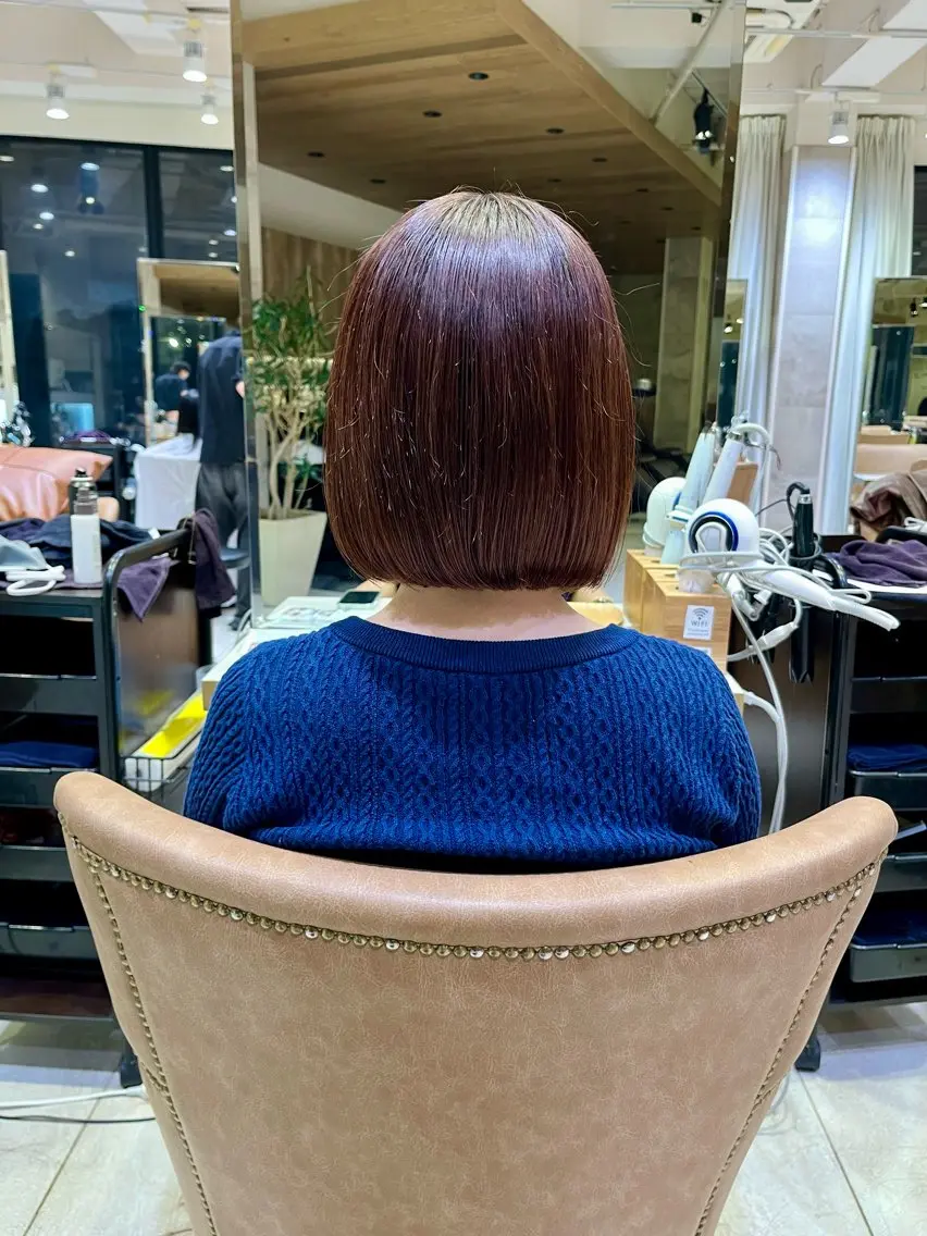 ショート 🍯似合わせ＆小顔 ボブ/みゆ🍯表参道のヘアスタイル