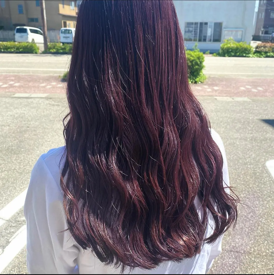 ロング カラー 💘韓国カラー💘 クルミのヘアスタイル