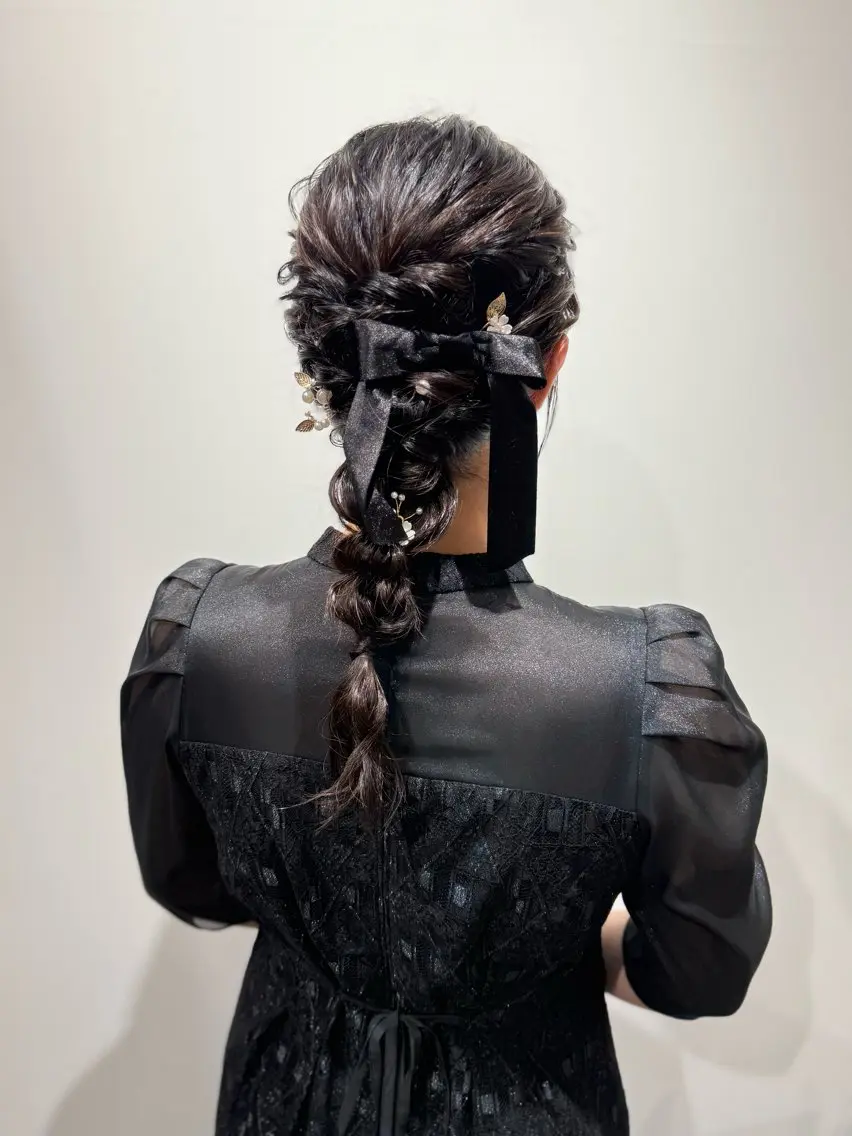 ロング ヘアアレンジ ヘアセット Orla 🌿chiekoの眉毛・アイブロウイメージ