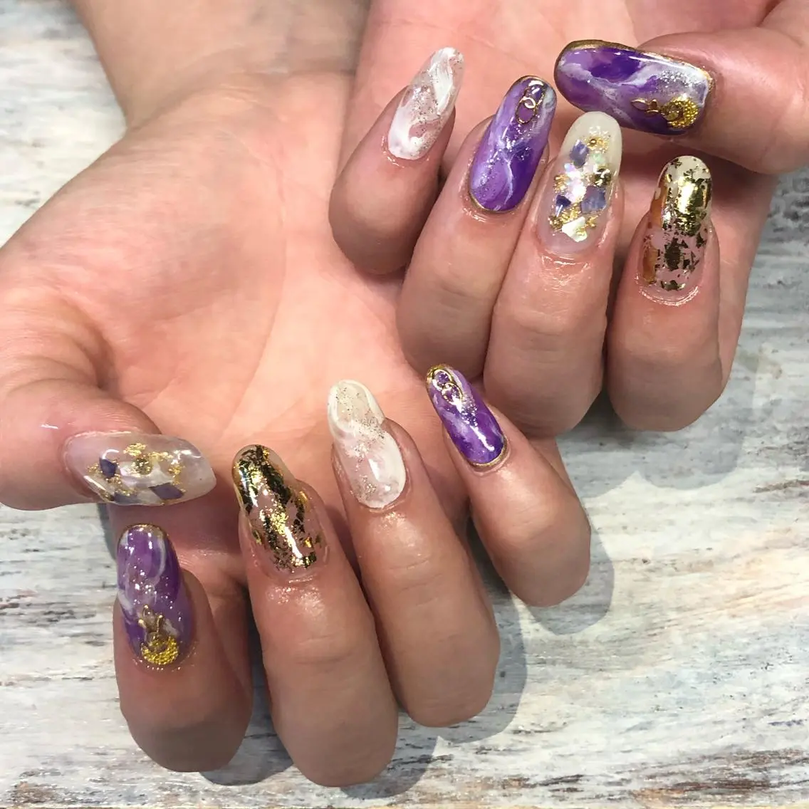 ネイル 小林 束紗のネイルデザイン