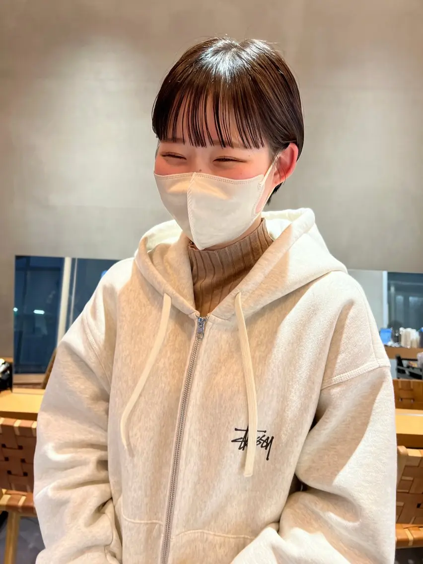 ショート 三浦 れいやのヘアスタイル