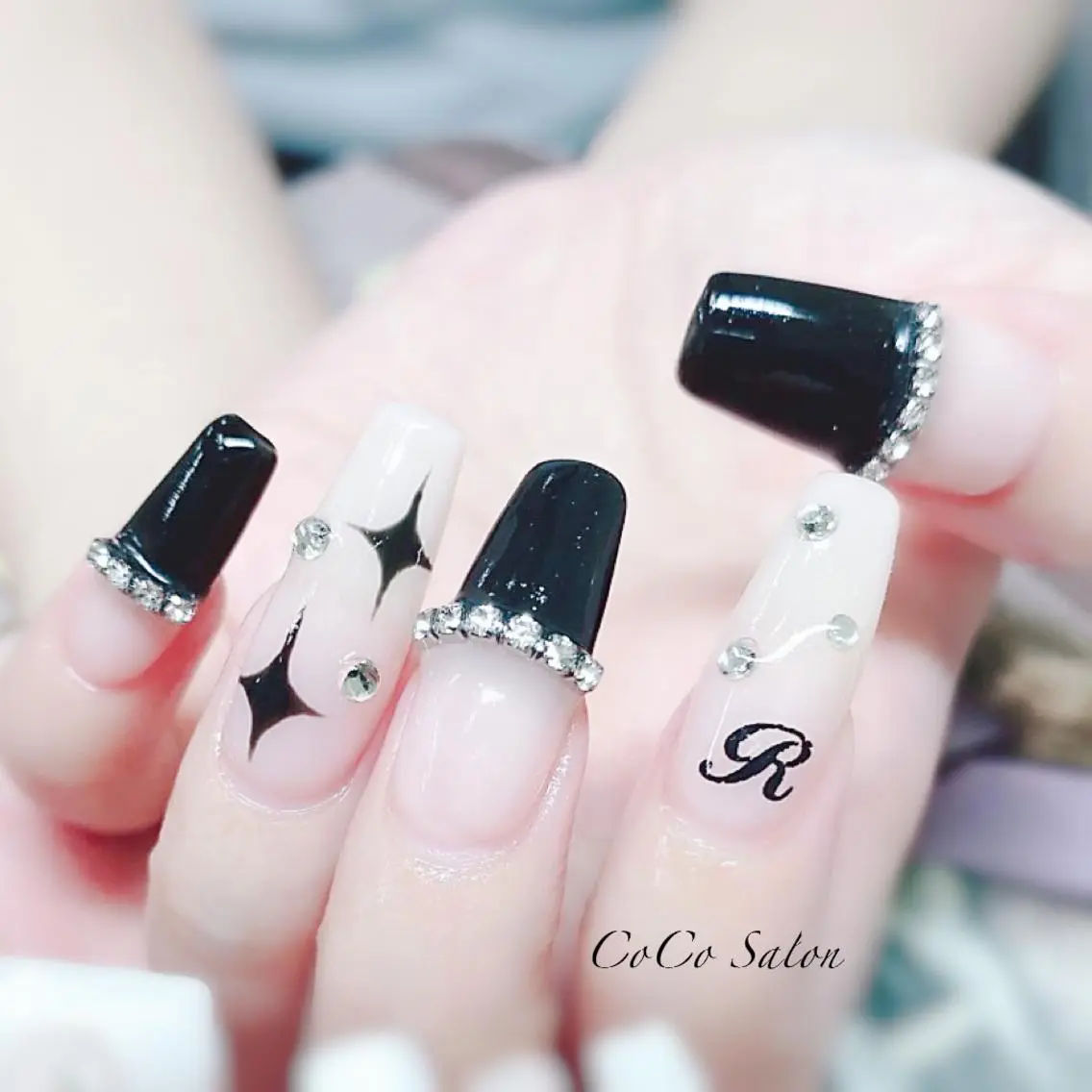 ネイル フレンチネイル ハンドネイル CoCoSalon ネイル/まつ毛予約のネイルデザイン