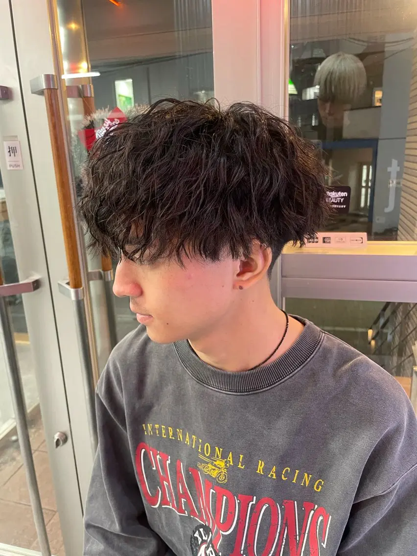パーマ メンズ カット パーマ 町田エリアＮｏ．１/ パーマ特化/太田京希のヘアスタイル