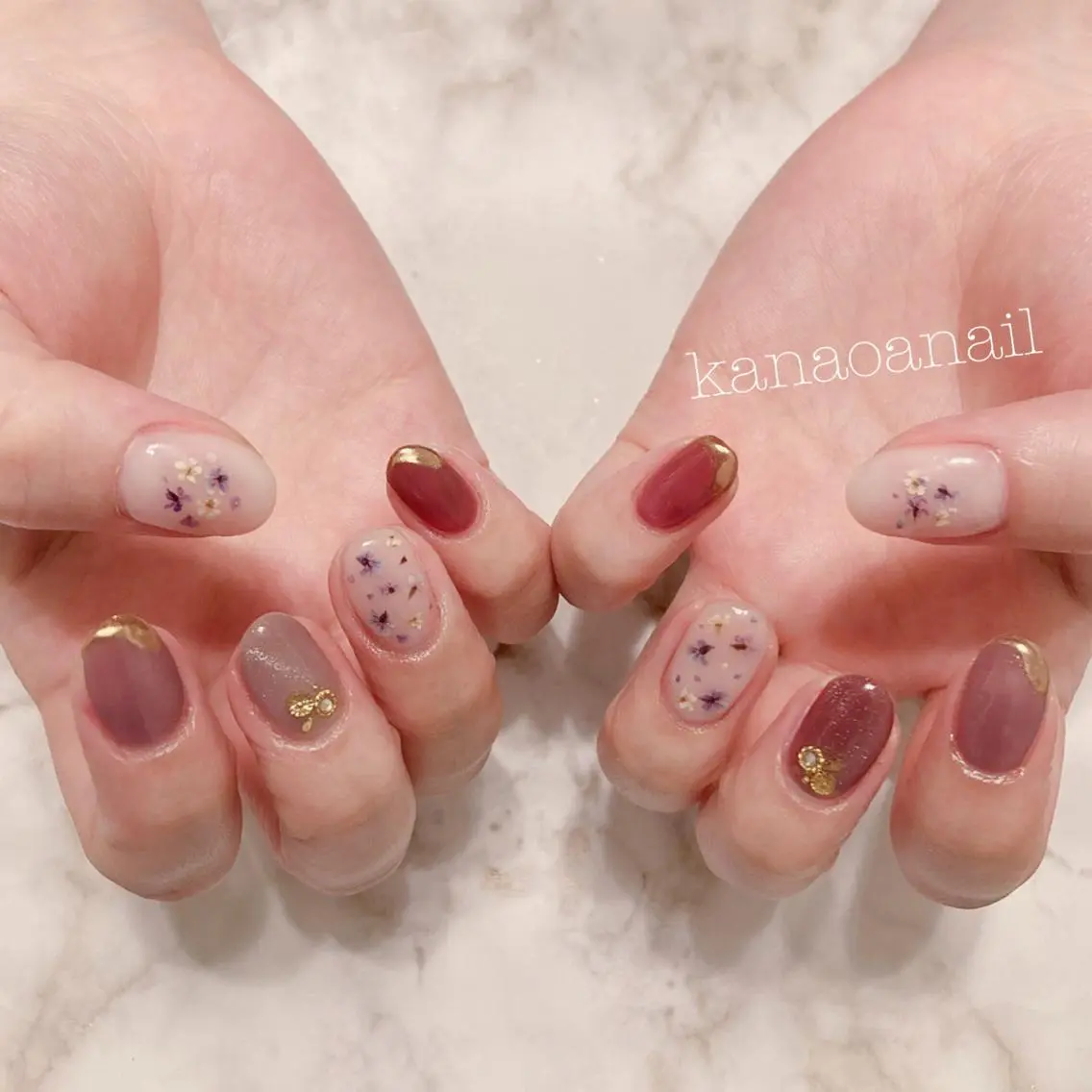 ネイル 地爪育成💅 kanaoanailのネイルデザイン