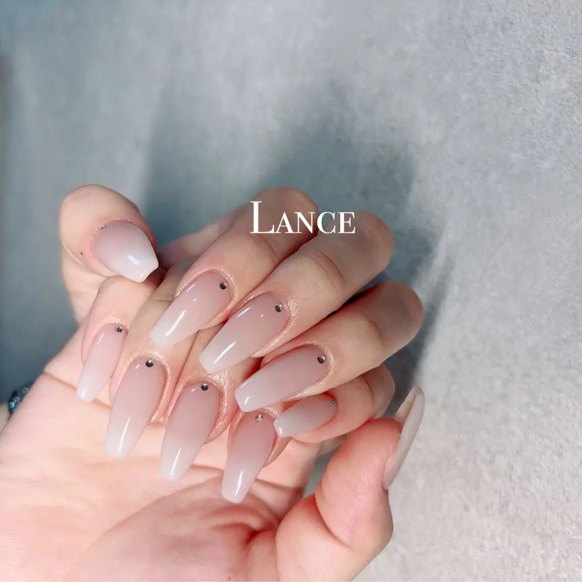 ネイル オーロラネイル フットネイル フレンチネイル キラキラネイル 韓国ネイル ハンドネイル Lance nailのネイルデザイン