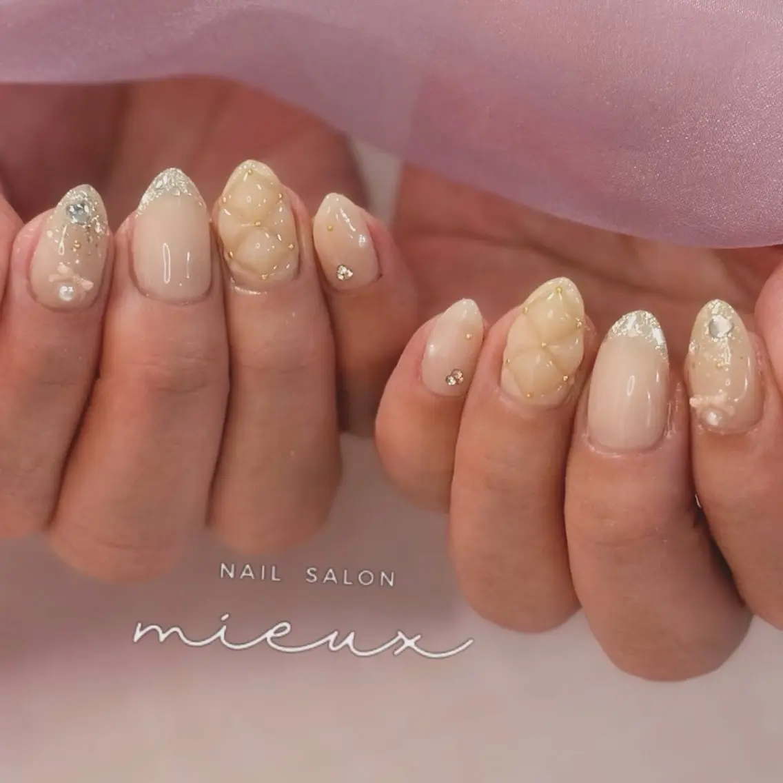 ネイル ハンドネイル nailsalon mieuxのネイルデザイン