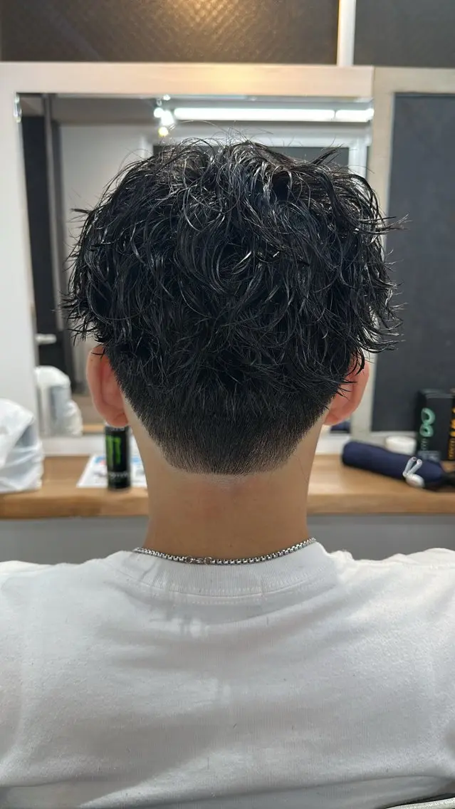 刈り上げメンテナンス+シャンプーベッドスパ付き!の写真