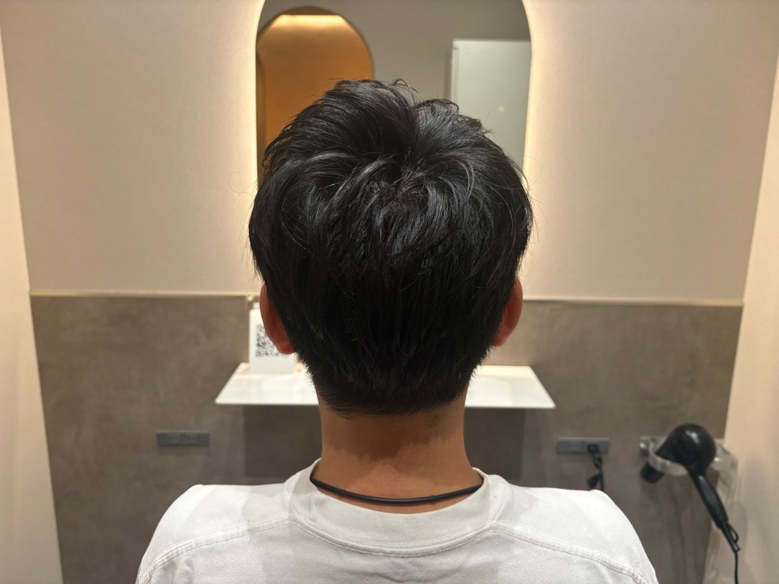 メンズ カット ヘッドスパ 顔周りレイヤー✨ MAHOのヘアスタイル