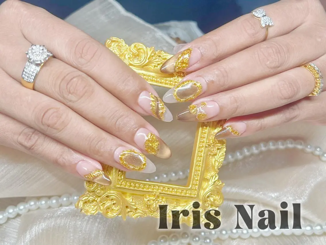 ネイル ハンドネイル ハンドケア 🍒IRIS Nail🌸のネイルデザイン
