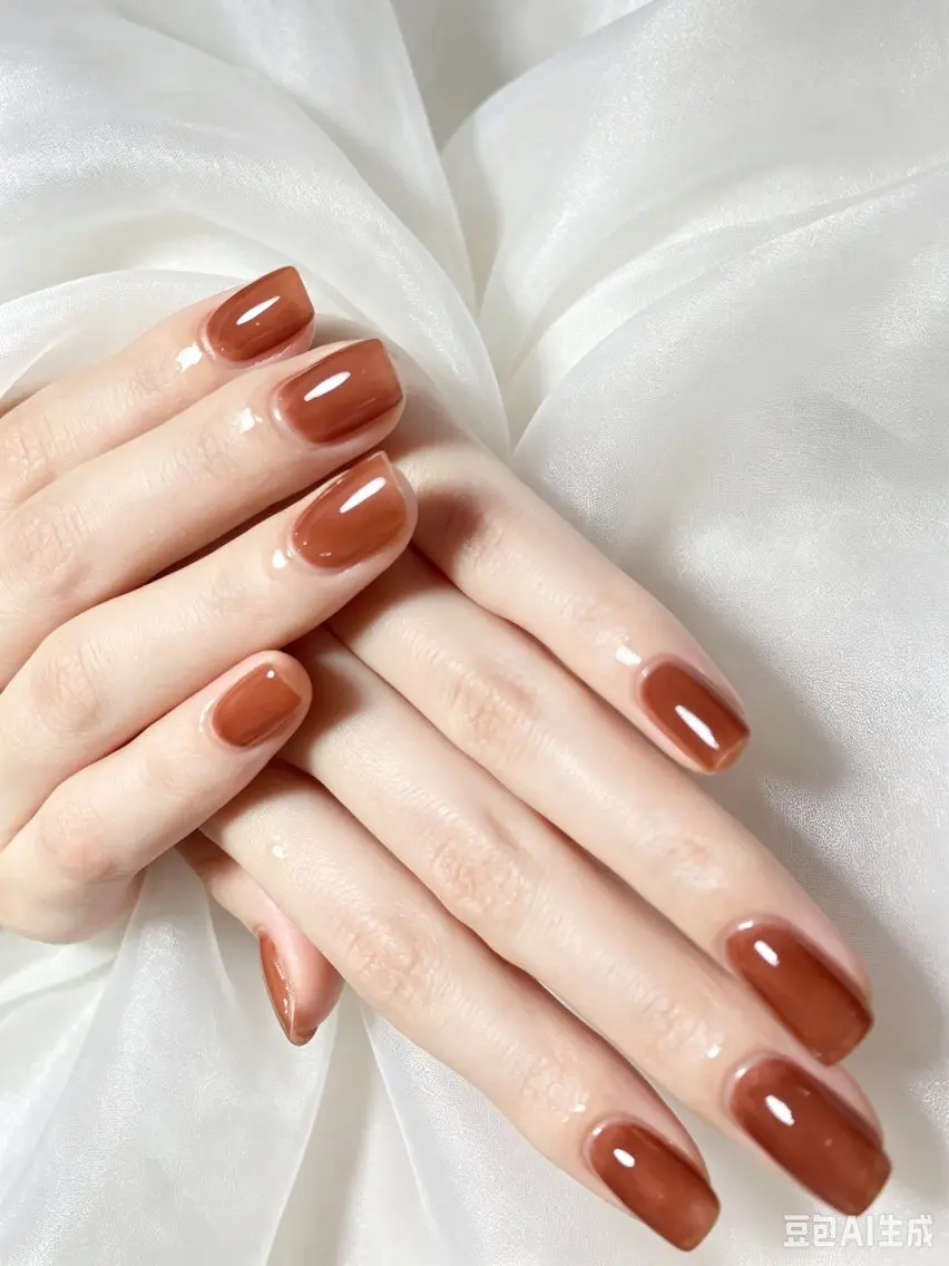 ネイル ワンカラーネイル 大久保アオnail リサのネイルデザイン