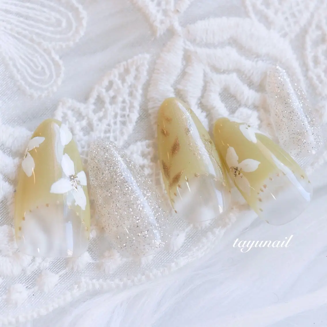 ネイル アートネイル ジェルネイル パラジェル ハンドネイル ネイルサロン 【たゆnail】のネイルデザイン