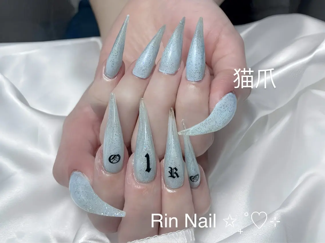 ネイル チークネイル フラッシュネイル フラワーネイル フットネイル ジェルネイル ハンドネイル Rin Nail Shinokuboのネイルデザイン