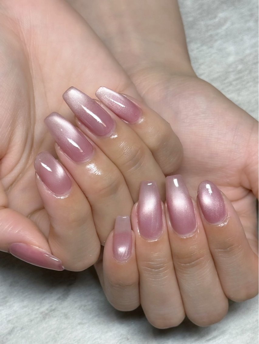 ネイル ピンク ハンドネイル Wakana .Sのネイルデザイン