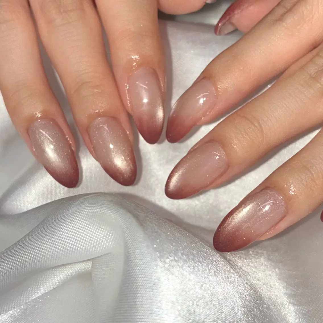 ネイル ジェルネイル マグネットネイル ハンドネイル Nail ヌシん家 AKANEのネイルデザイン